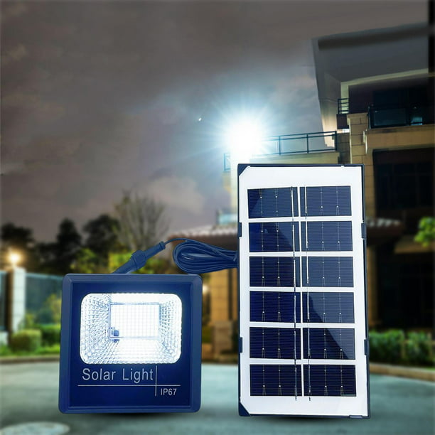 2 bombillas solares para interiores y exteriores, bombilla de ahorro de  energía, para jardín, patio, camino, garaje, exterior, interior, hogar