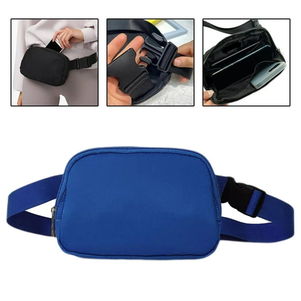 Bolso pequeño de moda para el pecho para hombres y mujeres con correa  Soporte para teléfono resistente al agua para hacer ejercicio Compras Azul  oscuro Sunnimix Bolsos de pecho para hombre