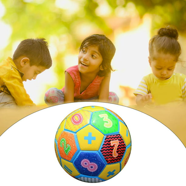 Anzmtosn Mini pelota de fútbol suave para niños, paquete de 3 pelotas de  fútbol pequeñas de 6 pulgadas para niños pequeños y bebés, pelotas de  fútbol