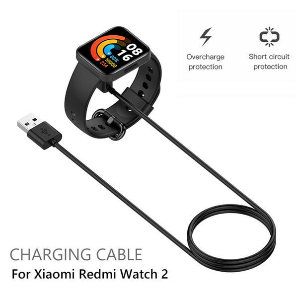 ECSEM Cable de carga compatible con el cargador Redmi Watch 2/Watch 2 Lite,  cable USB de 3.3 pies, cargador magnético de repuesto para Redmi Watch 2