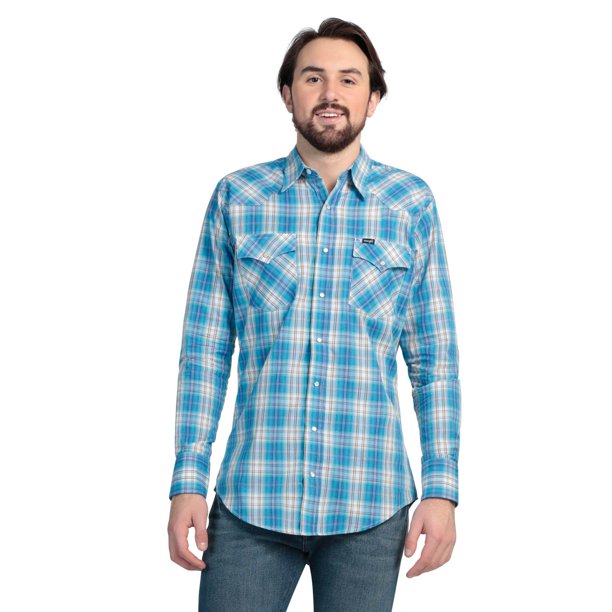 CAMISA REGULAR FIT WRANGLER HOMBRE