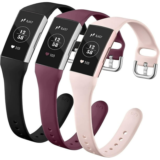 Correa de silicona para reloj Fitbit Charge 5 para hombre y mujer