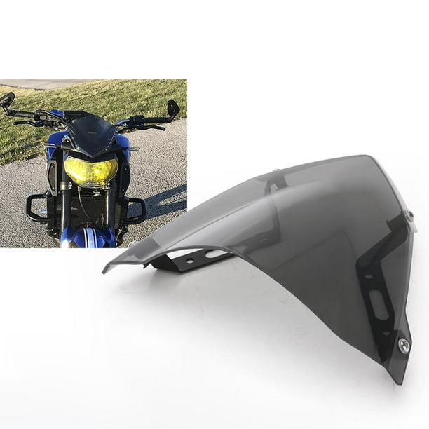 deflector de parabrisas de motocicleta de plástico ABS reforzado para FZ-07  FZ-09 Tecnología de fabr shamjiam Parabrisas Parabrisas
