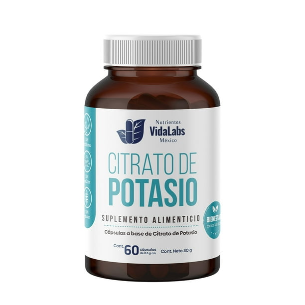 Citrato de Potasio Beyond Vitamins con citrato de potasio 180 cápsulas