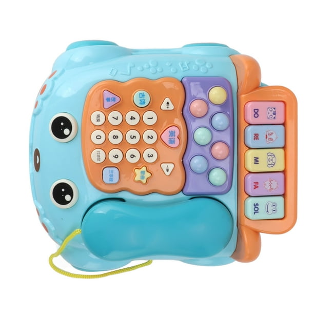  HOLA Juguetes de teléfono celular para bebés de 1 año, juguetes  para bebés de 12 a 18 meses, mi primer aprendizaje para teléfono para  bebés, luces de juguete para juegos de