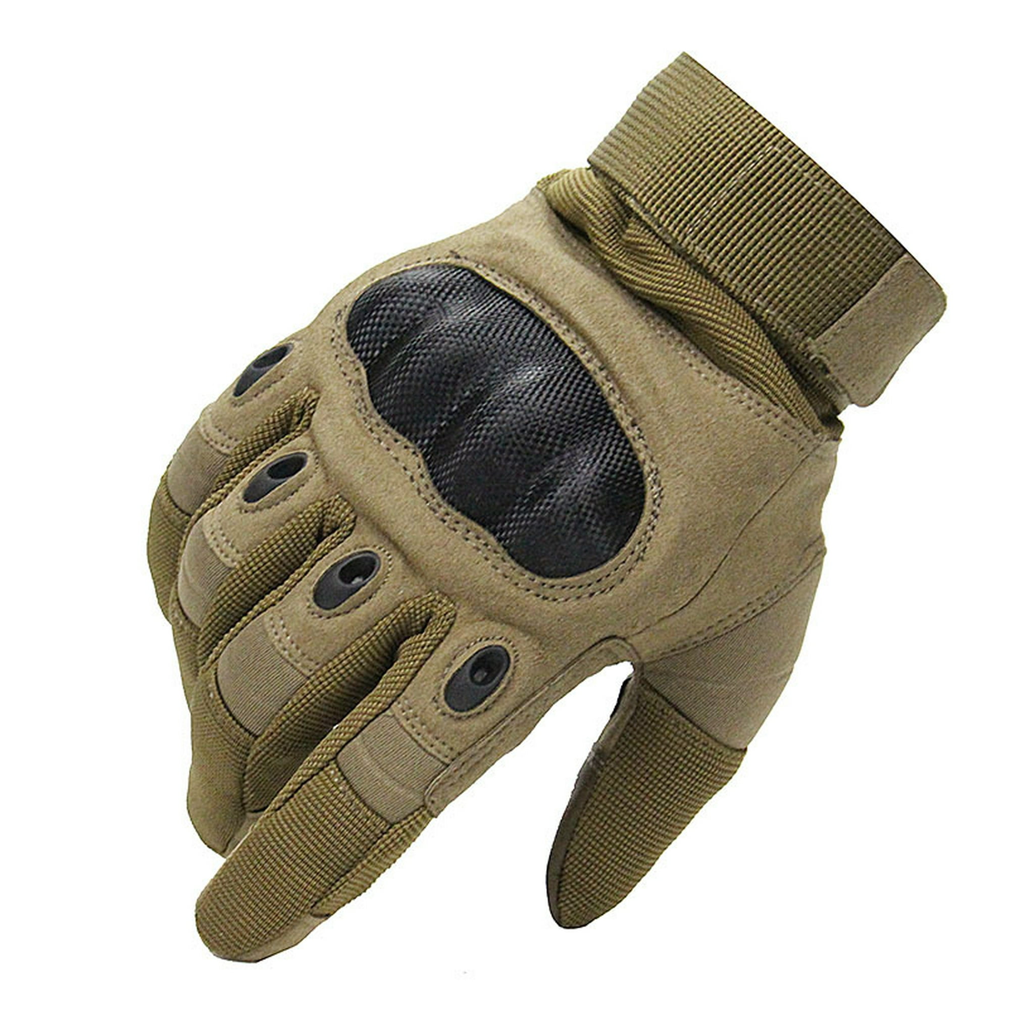 Guantes tácticos militares para exteriores, guantes de dedo completo,  nudillos duros, deportes, tiro, caza, Airsoft, motocicleta, ciclismo