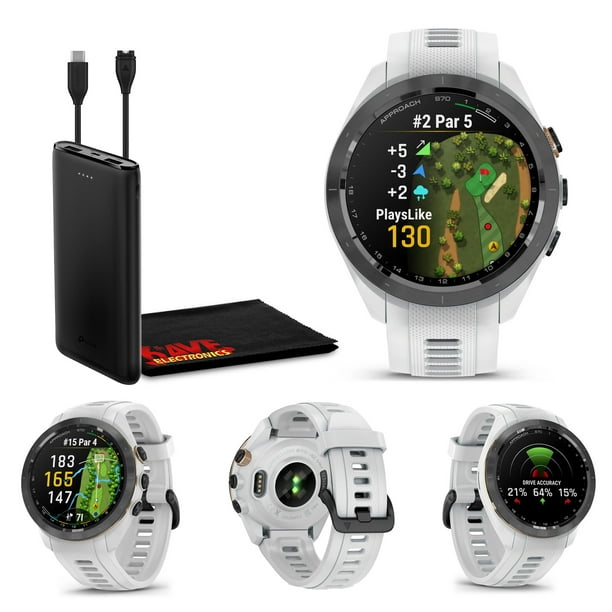 Garmin Approach S70 Reloj Fitness Tracker de 42 mm, Reloj Inteligente de  Golf con GPS para Hombre, Pantalla t?ctil de 1,2, Reloj Garmin con  Pantalla
