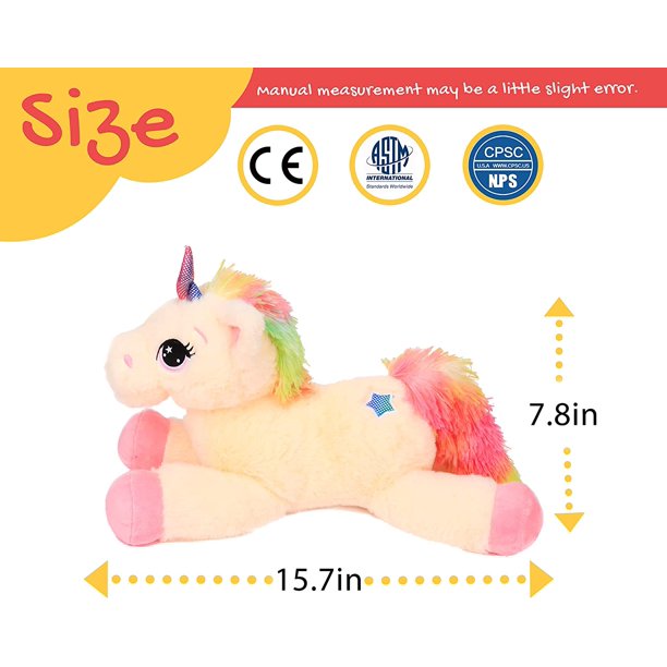 Unicornio de outlet peluche bodega aurrera