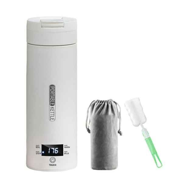 Calentador de leche Botella de agua Viaje Hervidor eléctrico