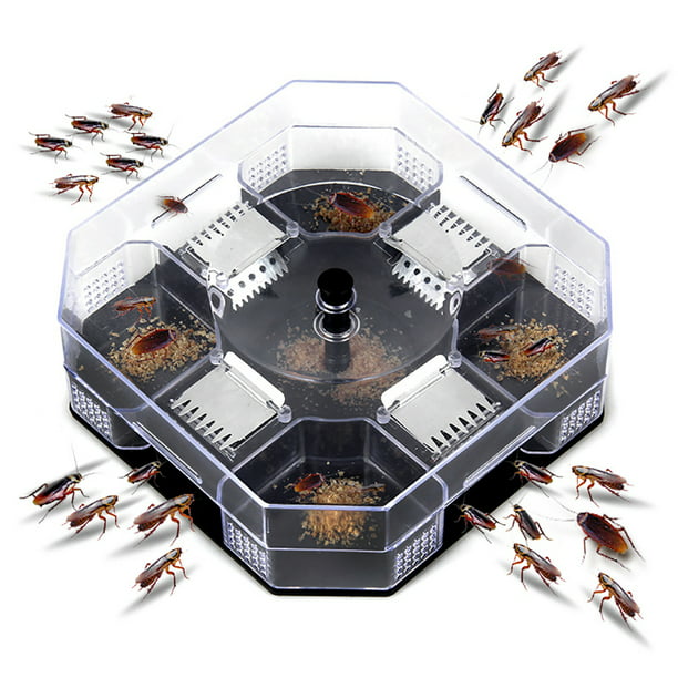 Caja de trampa para cucarachas trampa para insectos cucarachas