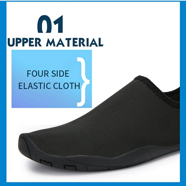 Aqua Shoes Zapatillas de deporte transpirables para vadear Zapatos de agua resistentes al desgaste para caminatas el lago Nuevos | Bodega Aurrera en línea