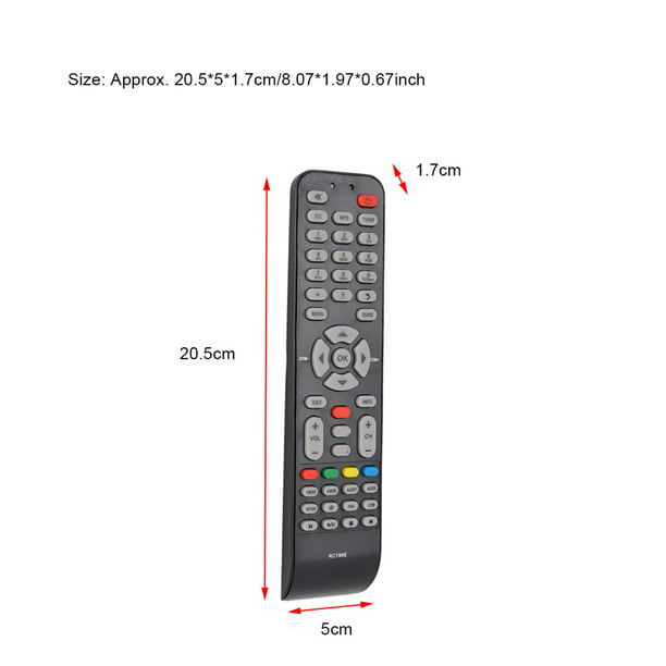 Mando a distancia mando a distancia de Smart TV cómodo de usar aspecto  hermoso para TCL