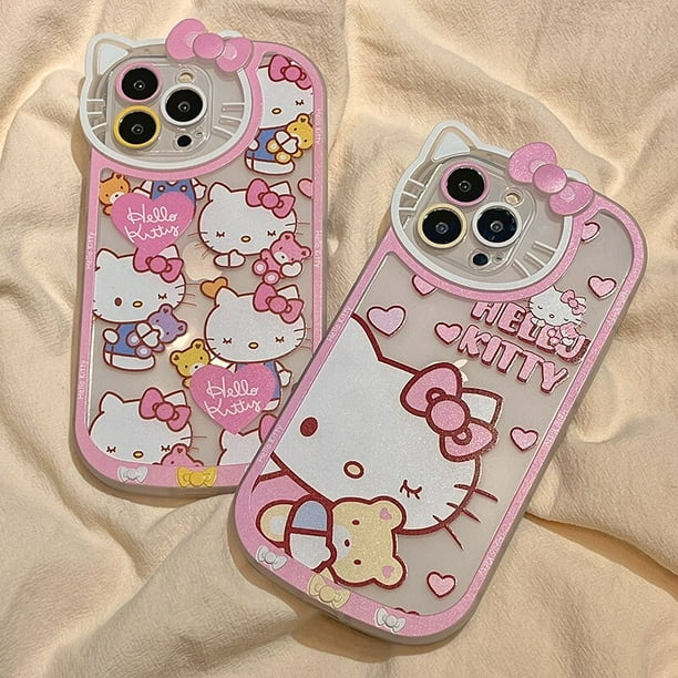 Sakura funda transparente iPhone 14 12 Pro Max iPhone 11 iPhone XR