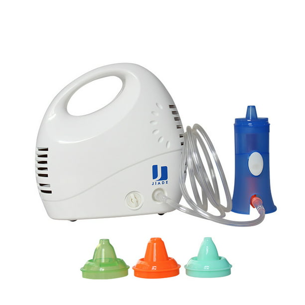 Nebulizador Portatil, Nebulizador Bebe Niños, Inhalador Nasal con Boquilla  y 2 Máscaras para Niños Adultos, Cable DC 5V, Ruido Bajo Silenciosos