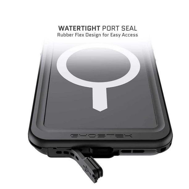 Funda GHOSTEK Nautical para iPhone 13 Negra MagSafe contra agua Ghostek  GHOCAS2885