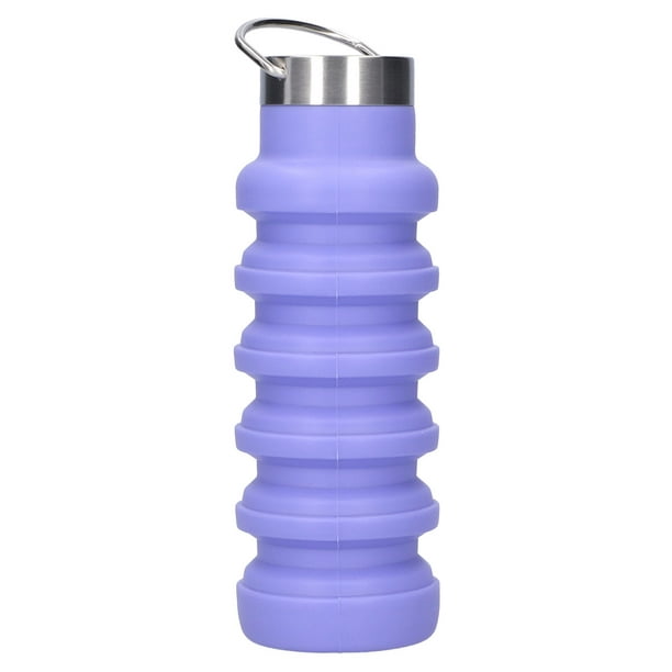 Botella de agua plegable, botella de agua plegable de silicona de 500 ml,  taza de agua de silicona, diseño elevado Jadeshay A