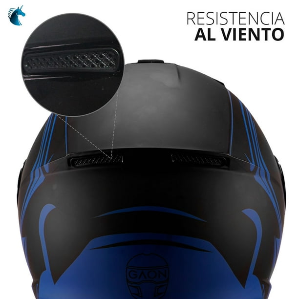 Casco Para Moto Motocicleta Deportivo Visor Abatible Certificado Dot  Integral Gaon Integral