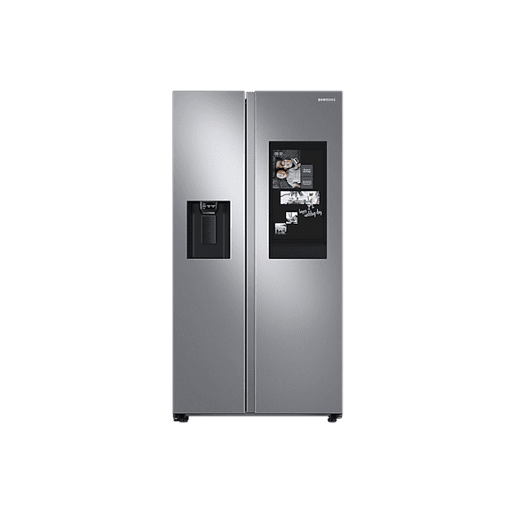 samsung refrigerador side by side 22 pies silver matt family hub samsung rs22t5561s9