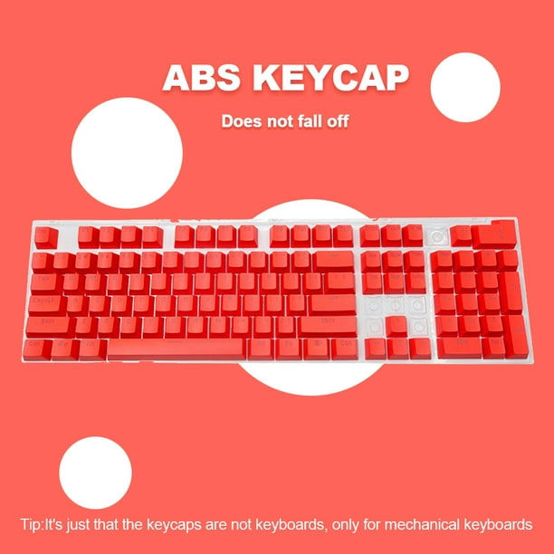 diseño español keycaps set abs keycap 104 105 teclas para teclado
