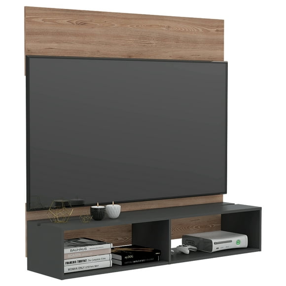 mueble panel para tv hasta 60 vassel mielplomo excelsior