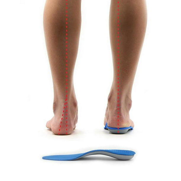 Plantillas de zapatos para hombres y mujeres, plantillas ortopédicas de  espuma viscoelástica para zapatos que alivian el dolor de pies planos en el