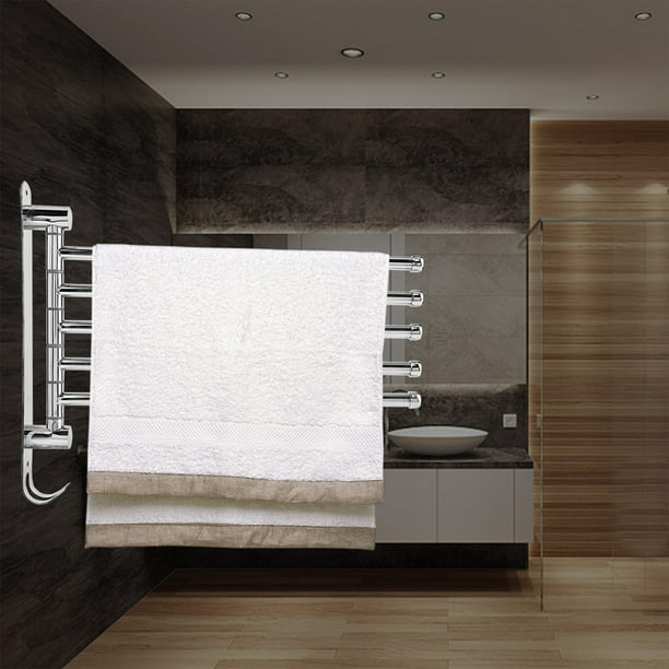 Toallero Accesorios de baño Colgador de toallero blanco Montado en la pared  para cocina ANGGREK Otros