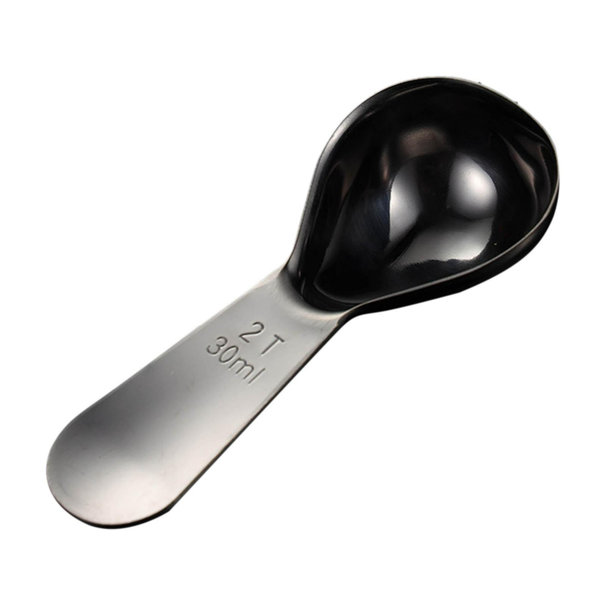 Cuchara medidora, cuchara medidora de acero inoxidable, para cocina, gramo  para polvos y líquidos (tamaño : A)