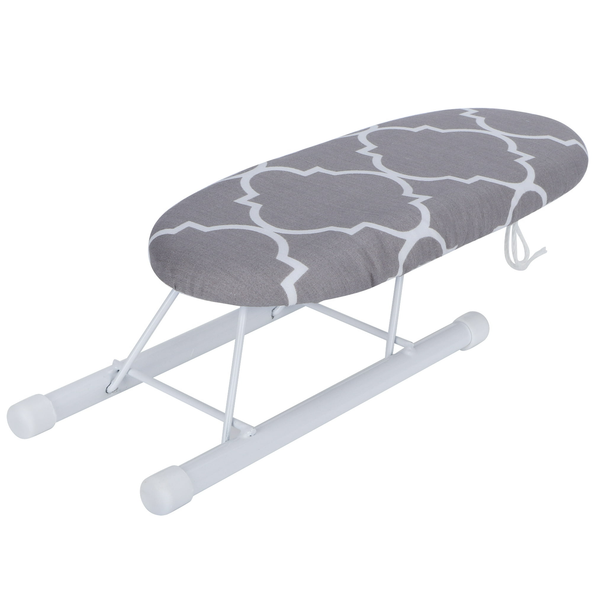 Tabla de planchar plegable con soporte de plancha, tabla de hierro  ajustable, funda de planchar portátil con pies antideslizantes, cubierta de  tabla