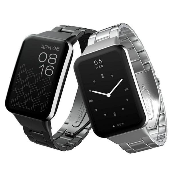 Correa de reloj de metal para Xiaomi Smart Band 7 Pro Pulseras de acero  inoxidable para Mi Band 7 Pro