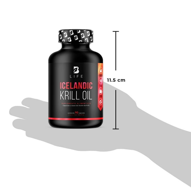 Piping Rock Aceite de krill 1000 mg cápsulas blandas | 120 unidades | Omega  3, suplemento EPA DHA | con astaxantina | Máxima fuerza | Sin OMG, sin