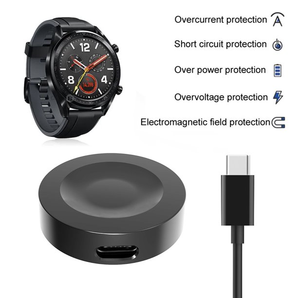 Soporte de base de carga de Cable USB inalámbrico portátil para Huawei  Watch GT/GT2, cargador