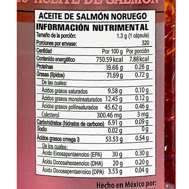 ACEITE DE SALMON NORUEGO HEALSTY 225 ml Complemento Nutricional