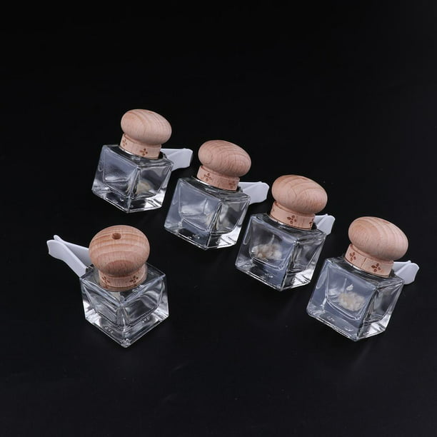 Casa Colgante de Coche de Flor de Botella de Perfume 5 Piezas - Flor Botella de perfume para decoración de autos | Walmart en línea