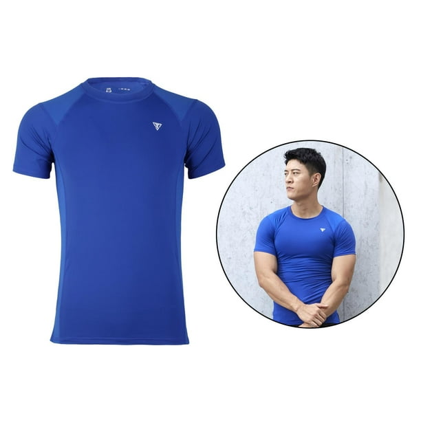 Camisetas de entrenamiento para hombre Camiseta de manga corta de  compresión de entrenamiento de gimnasio Camiseta de fitness muscular Ropa  deportiva SG Soledad Camiseta de manga corta para hombre