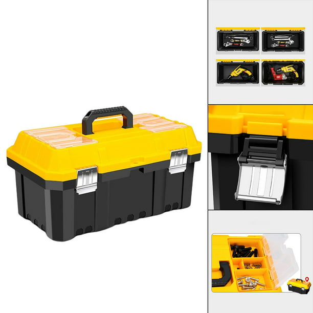 Caja para herramientas con ruedas tool box cajas guardar tools potatil con  mango 