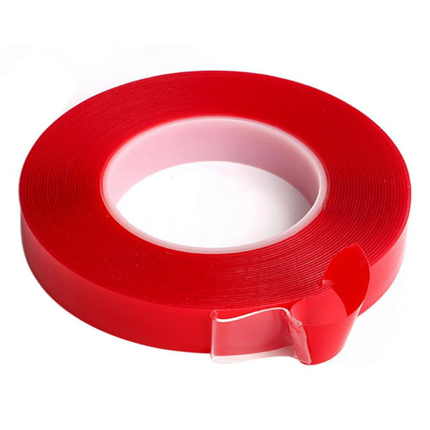 Red Line Double Sided Tape / Cinta Adhesiva Pequeña Doble Cara