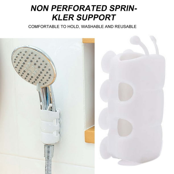 Soporte para cabezal de ducha - Soporte de pared extraíble para cabezal de  ducha de mano (blanco) Ndcxsfigh Nuevos Originales