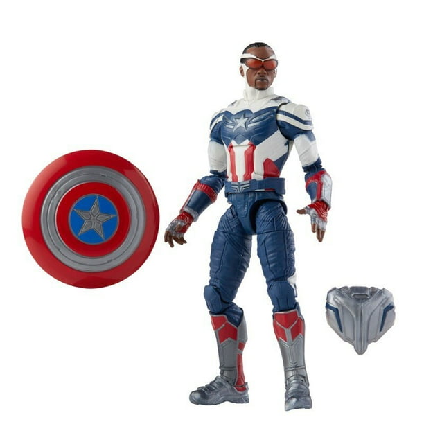 Figura de acción de los vengadores de Marvel, modelo de escudo de sonido  ligero de Capitán América, 32cm, juguetes para niños, accesorios de brazos  para cosplay de fiesta32cm luminous Gong Bohan LED