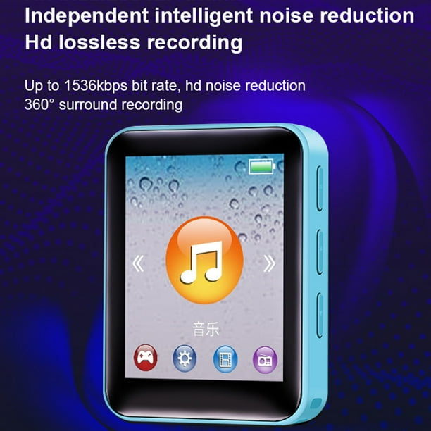 Reproductor de MP3 con pantalla TFT de 1,8 pulgadas E-Book/grabación de  reproductor de música de plástico para estudiantes Ndcxsfigh Para estrenar