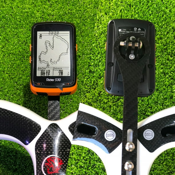  Soporte para computadora de bicicleta, soporte de extensión  para manillar GPS de fibra de carbono para Garmin Bryton : Electrónica