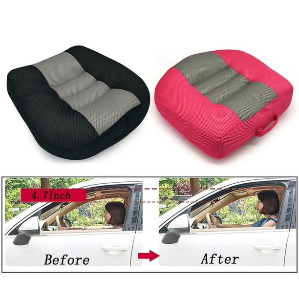 Car Seat Cushion Portable Breathable Driver Booster Seat Pad Heightening  Height Boost Mat