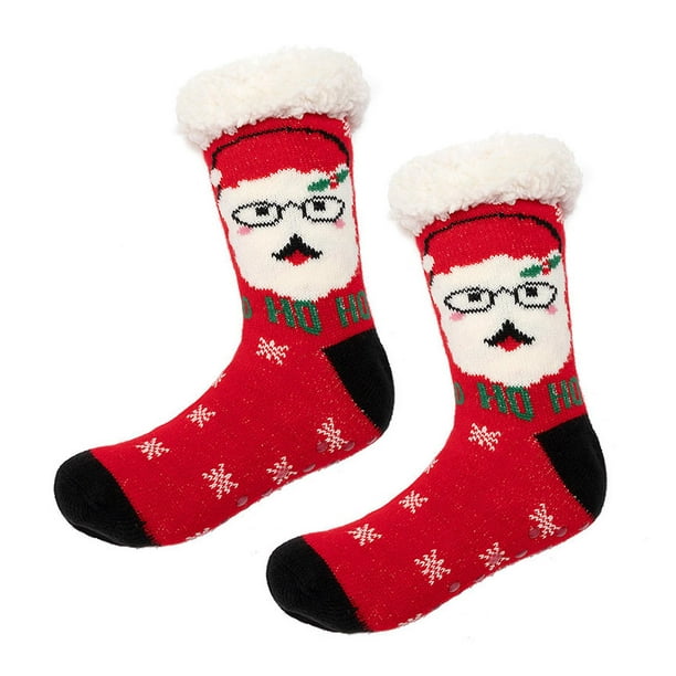 Pack de 2 Calcetines Navidad térmicos antideslizantes para hombre