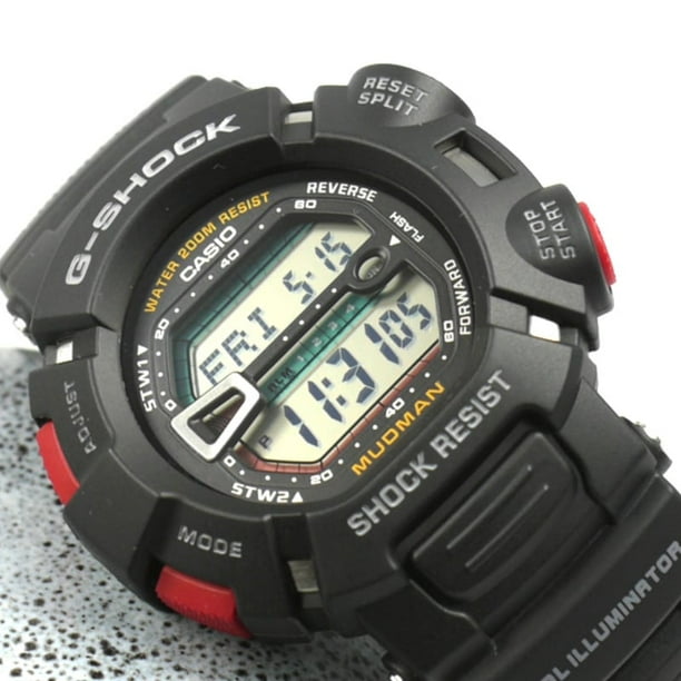  Casio Reloj G-Shock Hombre G-Shock Mudman G-9000-1VDR - WW,  Digital, movimiento de cuarzo : Ropa, Zapatos y Joyería