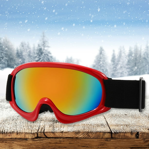 Gafas de esquí Dizywiee para niños, paquete de 2, gafas de snowboard para  adultos, jóvenes, adolescentes, niños y niñas, gafas de invierno para  deportes de nieve