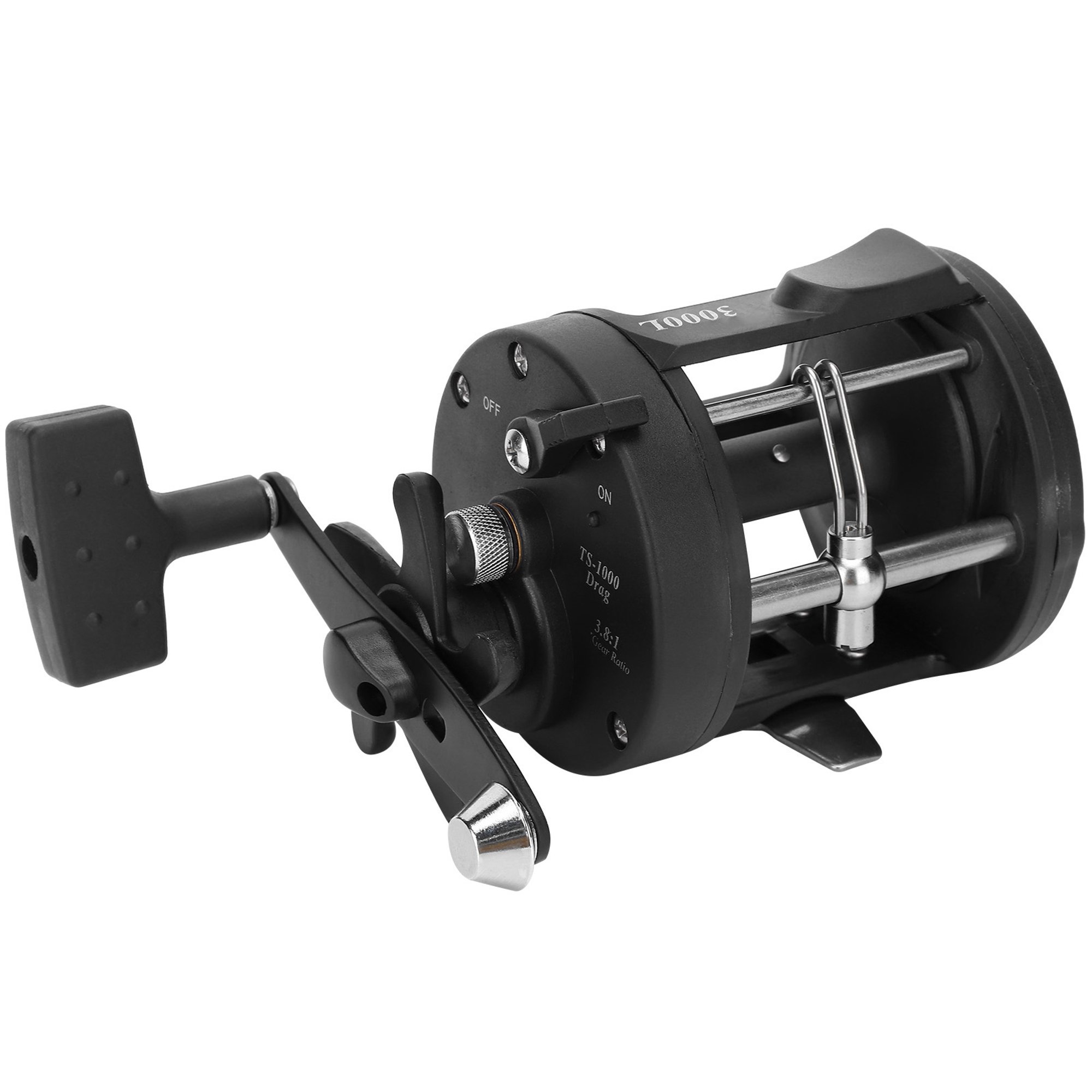 metal spinning fishing reel handle rocker