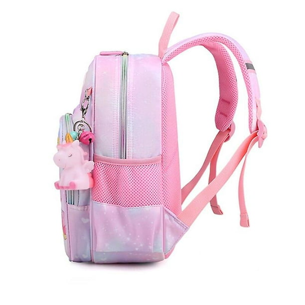 YCBB Mochilas infantiles para niñas, juego de bolsas escolares  ligeras con bolsa de almuerzo, Rosado (Pink Dolphin), Casual : Ropa,  Zapatos y Joyería