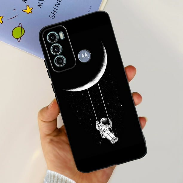 Motorola Moto G60 Funda Para Teléfono Lovely Astronauta Pintado