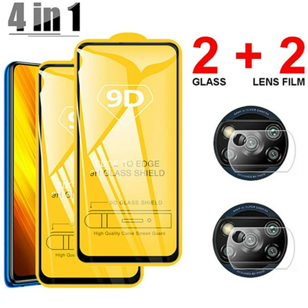 Comprar Protector de cristal templado Xiaomi Pocophone X3 NFC