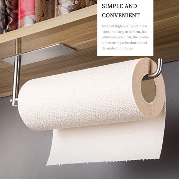 Soporte de papel higiénico, soporte de papel higiénico de doble rollo de  acero inoxidable montado en la pared, soporte para papel higiénico para  baño