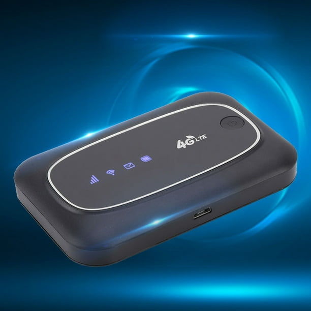 WiFi portátil, enrutador WiFi móvil 4G, punto de acceso de red móvil de  bolsillo con ranura para tarjeta SIM, para usuarios de automóviles,  viajeros